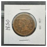 1850 Large Cent