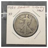 1918-s Walking Liberty Silver Half Dollar
