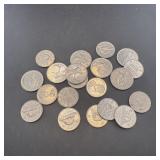 Miscellaneous Canadian Quarters & Nickels (non-sil