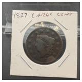 1827 Large Cent