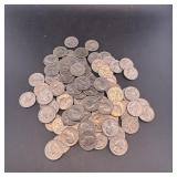 (84) Bicentennial Silver Washington Quarters