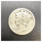 1937-d Silver Mercury Dime