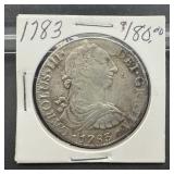1783 Mexico 8 Reales