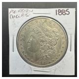 1885 Morgan Silver Dollar
