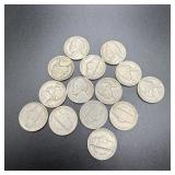 Jefferson Nickels - Mixed Years - Early Dates1940s