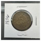 1856 Large Cent