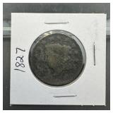 1827 Large Cent