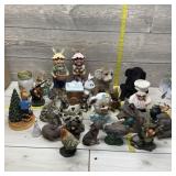 Assorted Easter Decorations, Dog Decorations, Cow