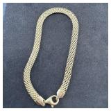 Liam Sterling Silver Gold Vermeil Bracelet, 7-ï¿½",