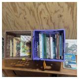 Assortment of animal and bird information books, a