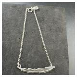 Hagit Gorali Israel Sterling Silver Feather Bracel