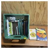 Assortment of recipe cookbooks