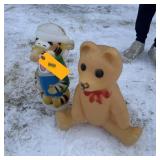 Vintage 2-Piece Blow Mold Set - Disney Tigger & Te