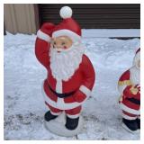 Vintage 41" Santa Blow Mold - Made in USA