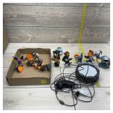 Skylander Game Console with 15 Assorted Game Piece