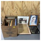 Assortment of picture frames