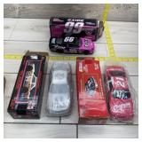 Three 1/24 Stock Car Toys