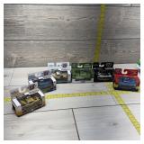 Six M2 Toy Cars in Box Including 1949 Mercury and