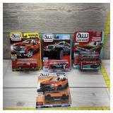 Four New-in-Package AW Auto World Limited Edition