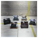 Six M2 New-in-Package Toy Cars
