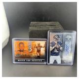 Autograph David Fales authentic football card and
