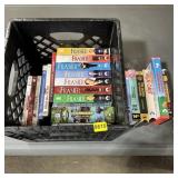 Assortment of VHS tapes and DVDs; see photos for t