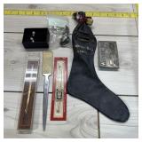 Assortment Of Watches, Watch Backs, And Winchester