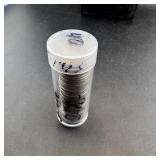 Tube Of 40 Collectible Coins Including Jefferson N