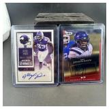 Two autograph football cards - Michael Pruitt and