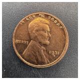 1931-S Wheat Cent