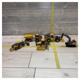 Six-piece Ertl John Deere Toy Set (believed To Be