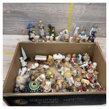 Assortment of ceramic figurines including HOMCO