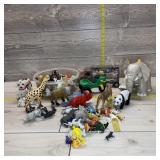 Assortment Of Kids Toys Including Farm Animals