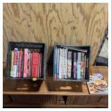 Large assortment of cookbooks and a recipe box