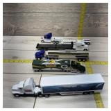 Six Collectible Semi Toys Including ERTL National