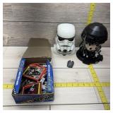 Star Wars lot including trading cards, Stormtroope