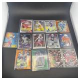 13 Football Sports Cards Including Bryce Young, Cj