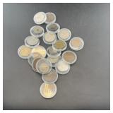 Mixed Lot Of Foreign Coins With Early Dates Includ