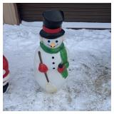 Vintage 40" Empire Snowman Blow Mold