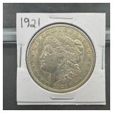 1921 Morgan Silver Dollar