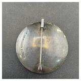 Sterling Silver Finland Brooch Pin, 925 Sterling F