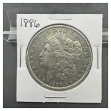 1886 Morgan Silver Dollar