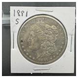 1881-S Morgan Silver Dollar