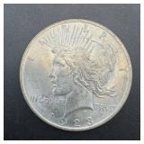 1923 Peace Silver Dollar