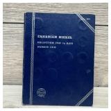 Canadian nickel set collection 1961 to date, book