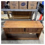TV console/entertainment unit, 52" wide x 16.5"