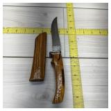 Custom-Handled Knife Measuring 10
