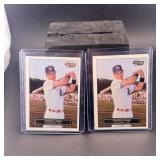 Lot of 2 Chipper Jones rookie baseball cards