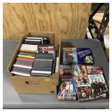 Assortment of DVDs; see photos for titles