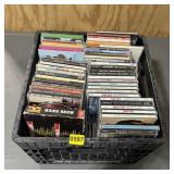 Large assortment of CDs including country and mixe